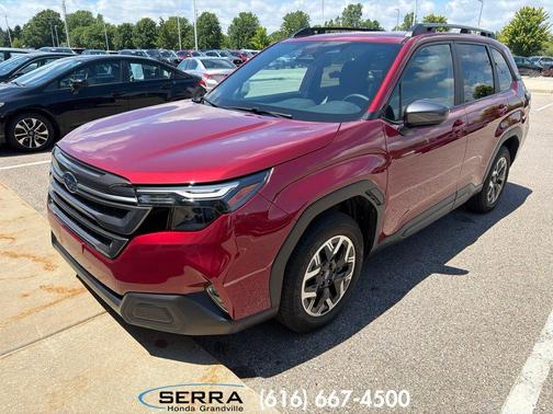 Crimson Red Pearl 2026 Subaru Forester Premium