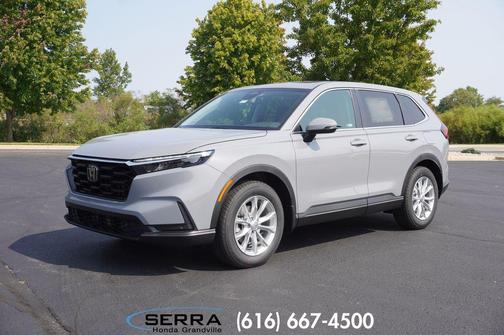 Urban Gray Pearl 2025 Honda CR-V EX-L AWD