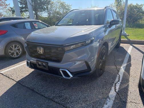 Urban Gray Pearl 2024 Honda CR-V Hybrid Sport Touring AWD