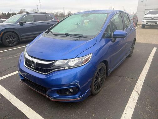 Aegean Blue Metallic 2018 Honda Fit Sport