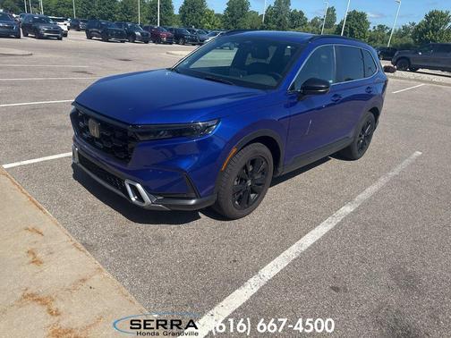 Still Night Pearl 2023 Honda CR-V Hybrid Sport Touring AWD