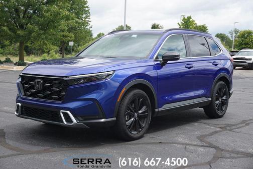 Still Night Pearl 2023 Honda CR-V Hybrid Sport Touring AWD