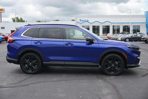 Still Night Pearl 2023 Honda CR-V Hybrid Sport Touring AWD