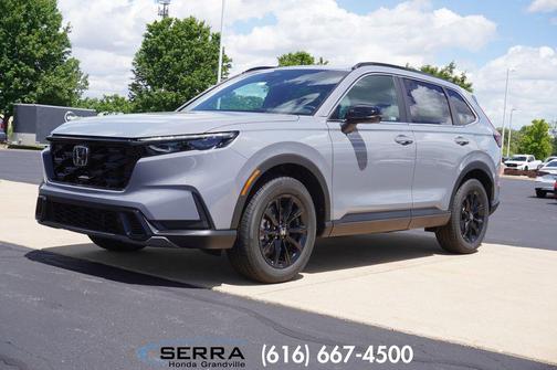 Urban Gray Pearl 2024 Honda CR-V Hybrid Sport AWD