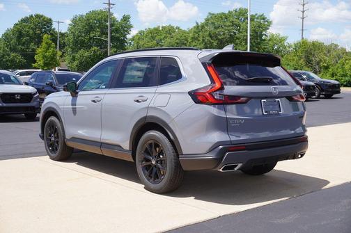 Urban Gray Pearl 2024 Honda CR-V Hybrid Sport AWD