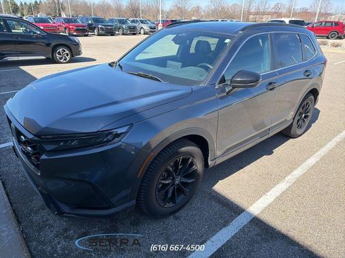 Meteorite Gray Metallic 2023 Honda CR-V Hybrid Sport AWD