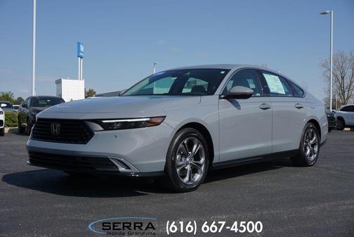 Urban Gray Pearl 2025 Honda Accord Hybrid EX-L