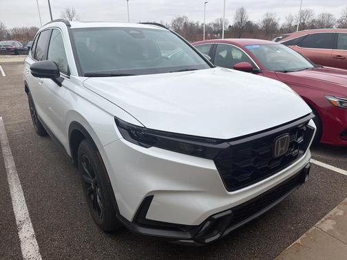 Platinum White Pearl 2024 Honda CR-V Hybrid Sport AWD