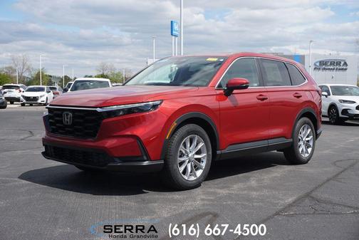 Radiant Red Metallic 2024 Honda CR-V EX AWD
