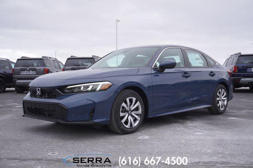 Blue Lagoon Pearl 2026 Honda Civic LX
