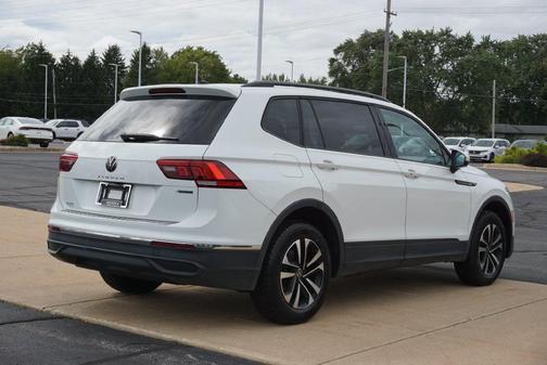 Pure White 2024 Volkswagen Tiguan 2.0T S 4MOTION