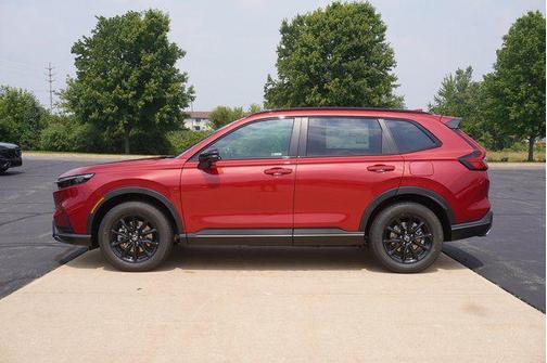 Radiant Red Metallic 2026 Honda CR-V Hybrid Sport-L AWD