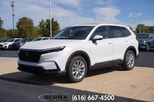 Platinum White Pearl 2026 Honda CR-V EX AWD