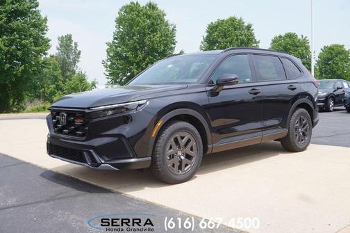 Crystal Black Pearl 2026 Honda CR-V Hybrid TrailSport AWD