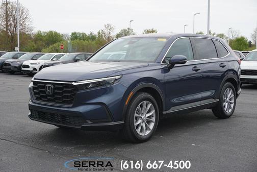 Canyon River Blue Metallic 2025 Honda CR-V EX AWD