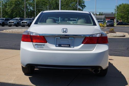 White Orchid Pearl 2015 Honda Accord LX