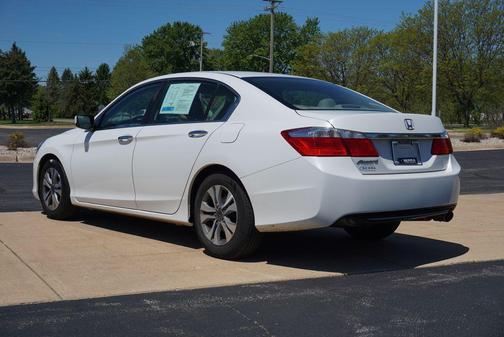 White Orchid Pearl 2015 Honda Accord LX