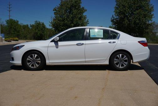 White Orchid Pearl 2015 Honda Accord LX
