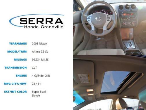 2008 Nissan Altima 2.5 SL