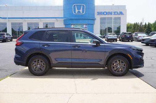 Canyon River Blue Met 2026 Honda CR-V Hybrid TrailSport AWD