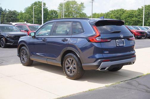 Canyon River Blue Met 2026 Honda CR-V Hybrid TrailSport AWD