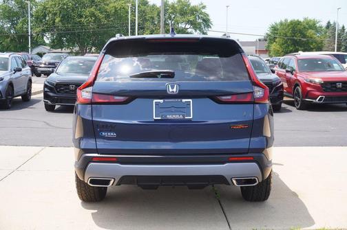 Canyon River Blue Met 2026 Honda CR-V Hybrid TrailSport AWD