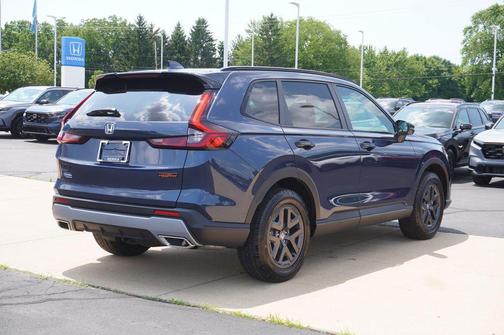 Canyon River Blue Met 2026 Honda CR-V Hybrid TrailSport AWD