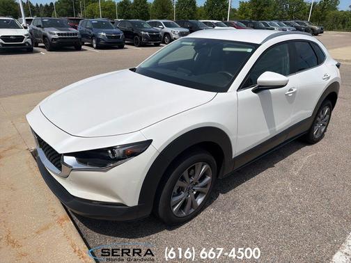 Snowflake White Pearl Mica 2023 Mazda CX-30 2.5 S Preferred Package