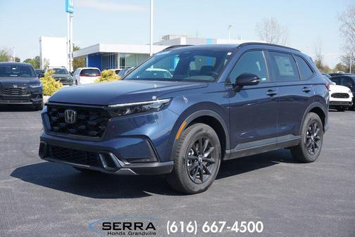 Canyon River Blue Metallic 2026 Honda CR-V Hybrid Sport-L AWD