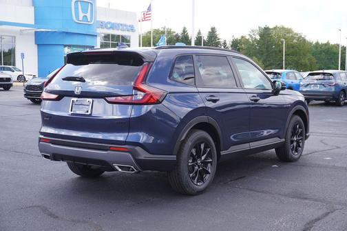 Canyon River Blue Metallic 2026 Honda CR-V Hybrid Sport AWD