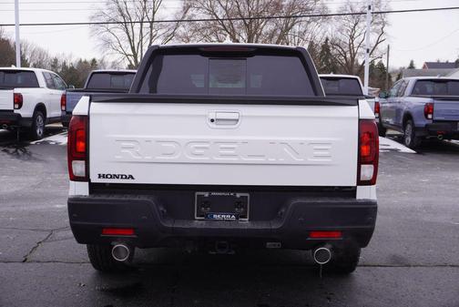 Platinum White 2026 Honda Ridgeline Black