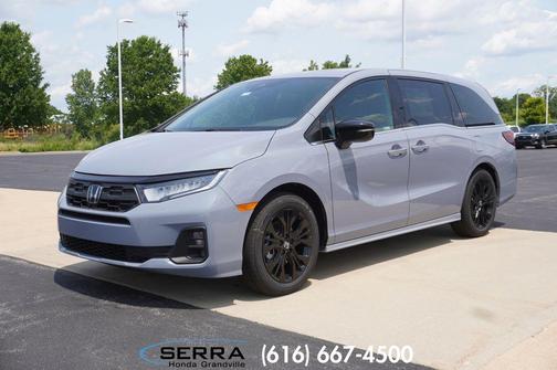Sonic Gray Pearl 2025 Honda Odyssey Sport-L