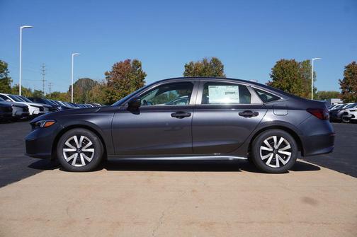 Meteorite Gray Metallic 2026 Honda Civic LX