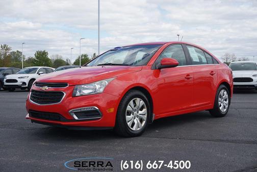 Red Hot 2015 Chevrolet Cruze 1LT