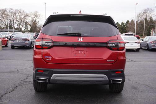 Radiant Red Metallic II 2024 Honda Pilot Touring 8-Passenger