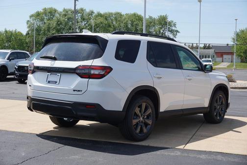 Platinum White 2026 Honda Pilot Sport