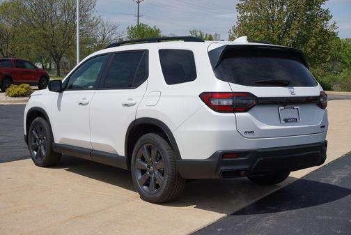 Platinum White 2026 Honda Pilot Sport