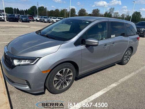 Silver 2023 Honda Odyssey EX-L