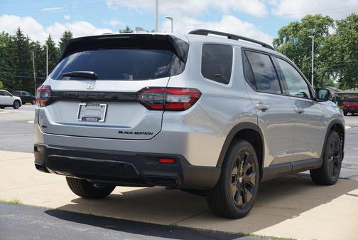 Solar Silver Metallic 2026 Honda Pilot Black Edition