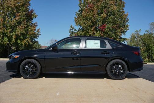 Crystal Black Pearl 2026 Honda Civic Hybrid Sport
