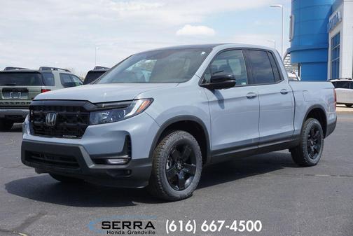 Sonic Gray Pearl 2026 Honda Ridgeline Black