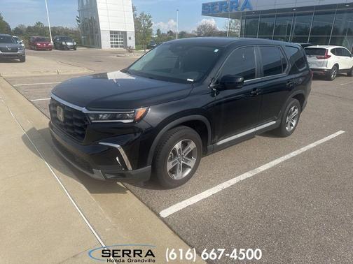 Crystal Black Pearl 2025 Honda Pilot EX-L