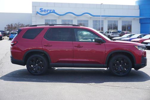 Radiant Red Metallic II 2026 Honda Pilot Black Edition