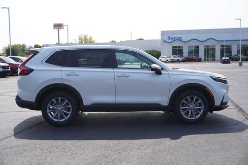 White 2024 Honda CR-V EX AWD