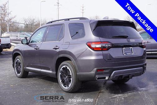 Modern Steel Metallic 2026 Honda Pilot Touring 8-Passenger