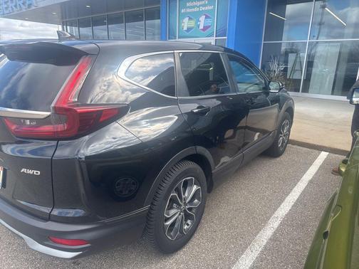 Crystal Black Pearl 2021 Honda CR-V AWD EX
