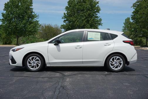 Crystal White Pearl 2024 Subaru Impreza Base