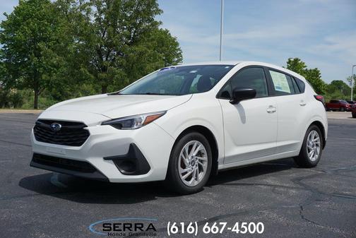 Crystal White Pearl 2024 Subaru Impreza Base