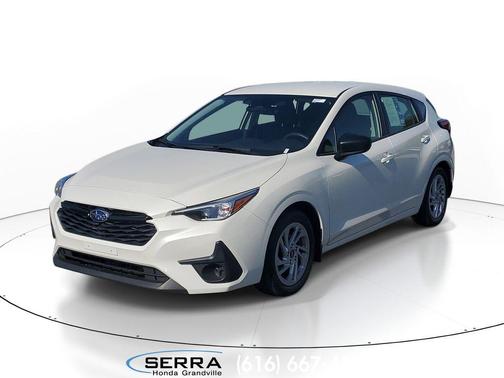 Crystal White Pearl 2024 Subaru Impreza Base