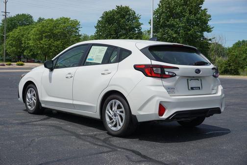 Crystal White Pearl 2024 Subaru Impreza Base